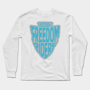 Freedom Riders National Monument name arrowhead Long Sleeve T-Shirt